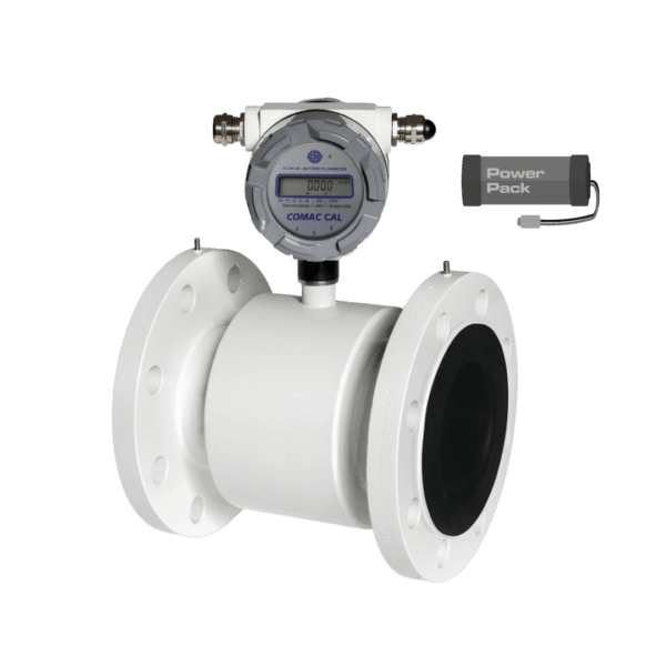 Battery Powered Magnetic Flow Meter